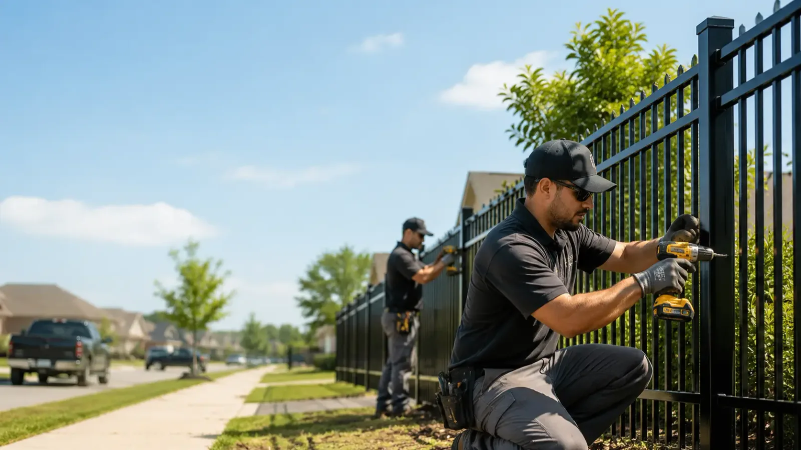 Metal Fence Installation in Chico, TX